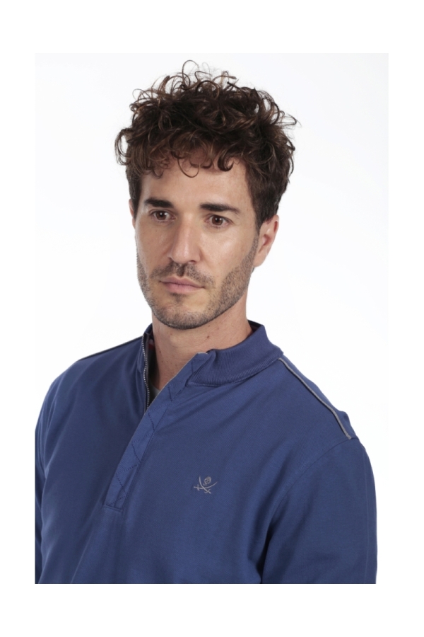 Polo Hierro Hombre The Time Of Bocha QI1PHIERRO Denim