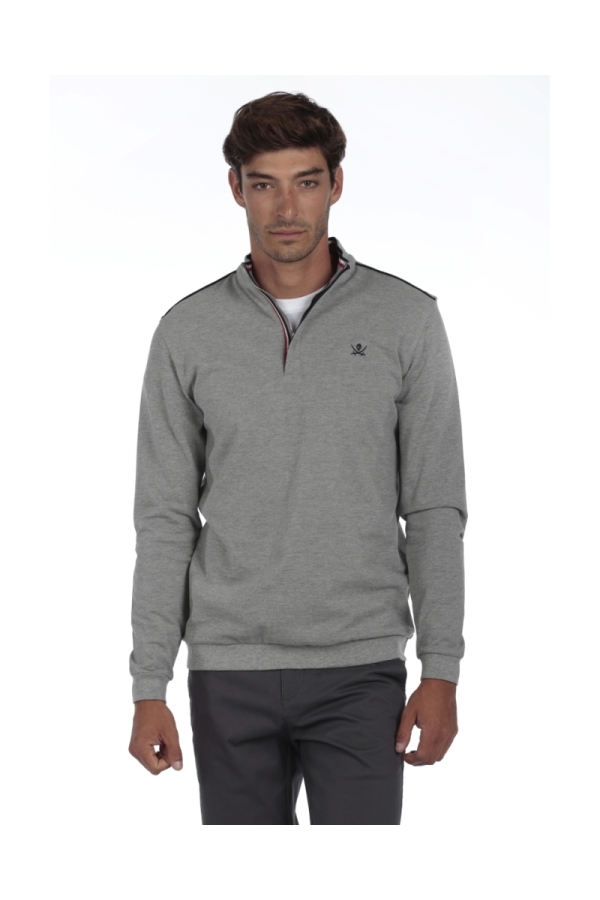Polo Hierro Hombre The Time Of Bocha QI1PHIERRO Gris