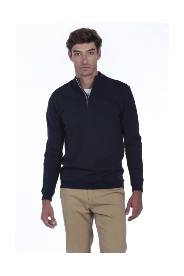 Polo Hierro Hombre The Time Of Bocha QI1PHIERRO Marino