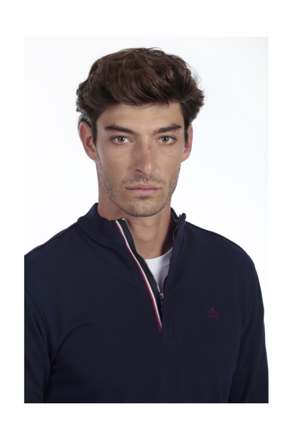 Polo Hierro Hombre The Time Of Bocha QI1PHIERRO Marino