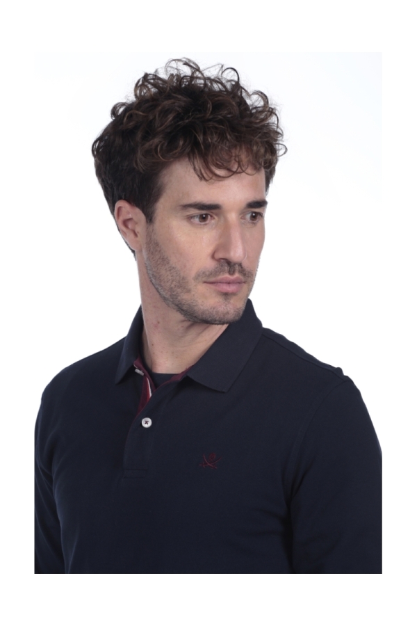 Polo Basico Hombre The Time Of Bocha QI1PPOLO Marino