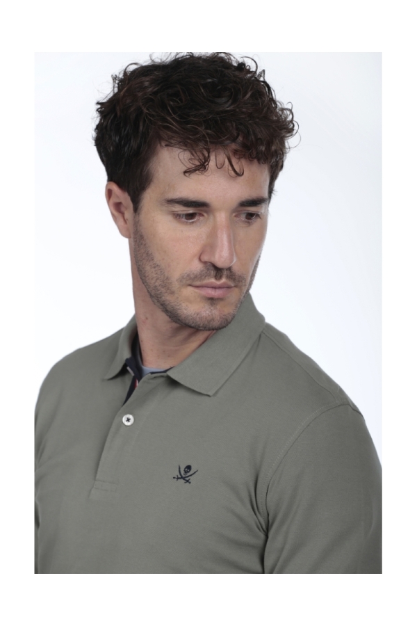 Polo Basico Hombre The Time Of Bocha QI1PPOLO Verde