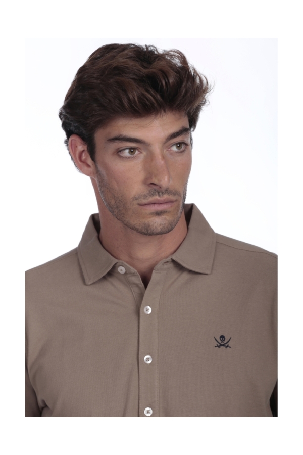 Polo Camisero Hombre The Time Of Bocha QI1PCAMI Arena