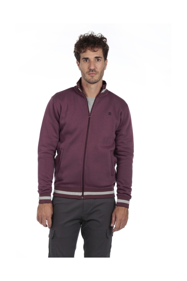 Sudadera Cremallera Hombre The Time Of Bocha QI1S01 Maquilla