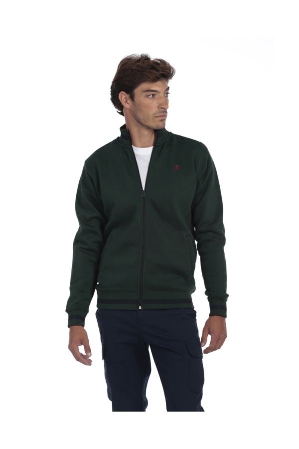 Sudadera Cremallera Hombre The Time Of Bocha QI1S01 V.Bot