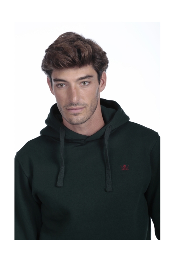 Sudadera Canguro Hombre The Time Of Bocha QI1SCANGU V.Bot