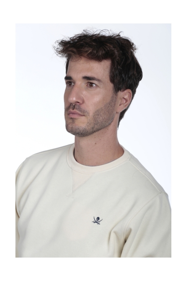 Sudadera Caja Hombre The Time Of Bocha QI1SROUND Beige