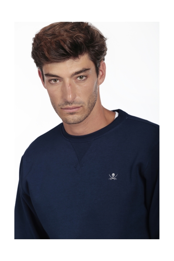 Sudadera Caja Hombre The Time Of Bocha QI1SROUND Denim