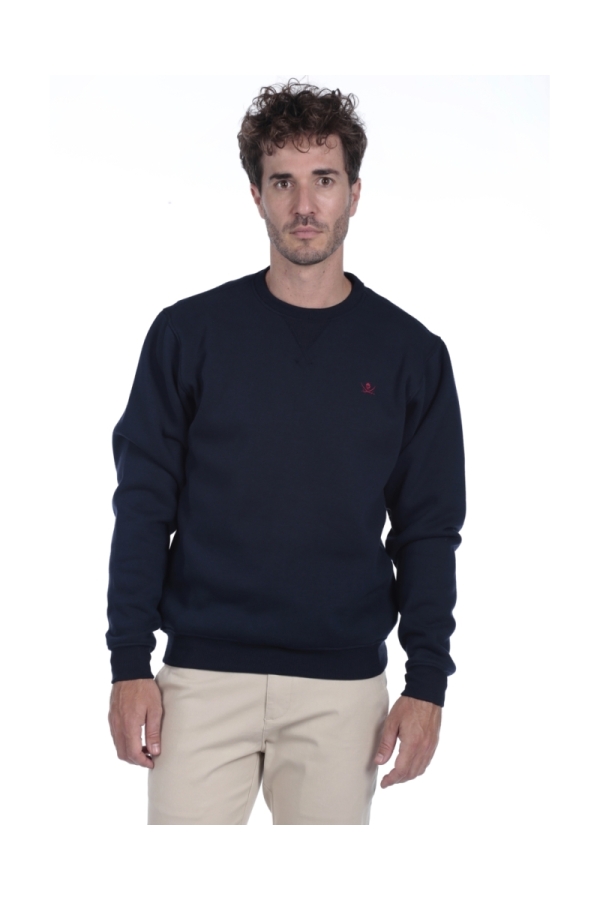 Sudadera Caja Hombre The Time Of Bocha QI1SROUND Marino