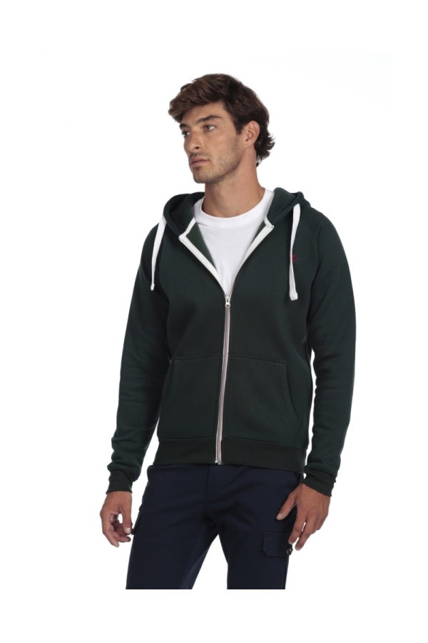 Sudadera Cremallera Capucha Hombre The Time Of Bocha QI1SZIP V.Bot