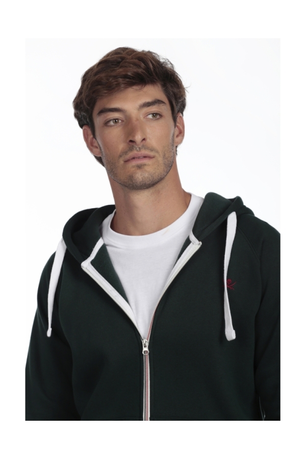 Sudadera Cremallera Capucha Hombre The Time Of Bocha QI1SZIP V.Bot