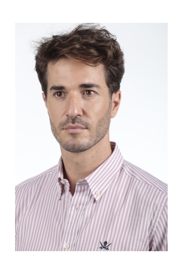 Camisa Algodón Hombre The Time Of Bocha QI1COT Coral