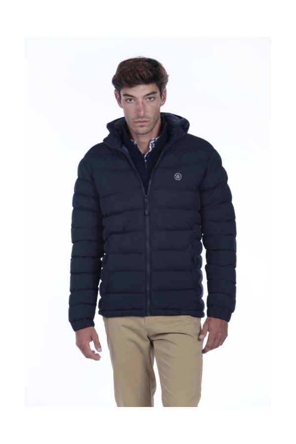 Cazadora Warm Hombre The Time Of Bocha QI1CWARM Marino