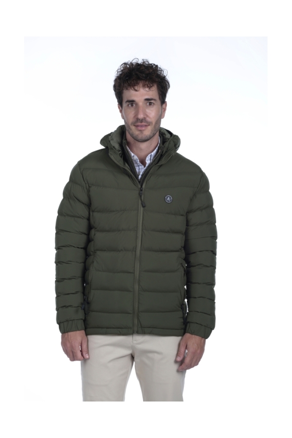 Cazadora Warm Hombre The Time Of Bocha QI1CWARM Verde