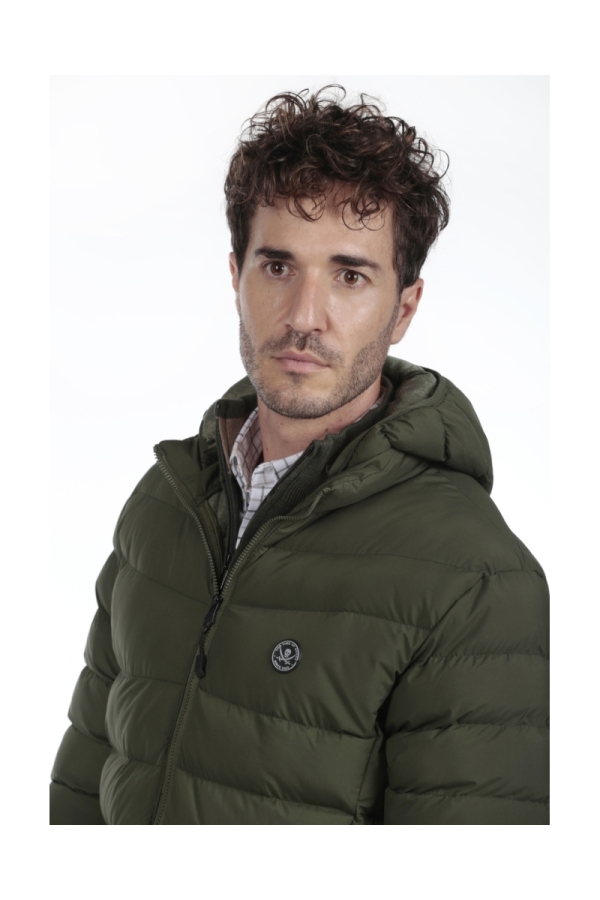Cazadora Warm Hombre The Time Of Bocha QI1CWARM Verde
