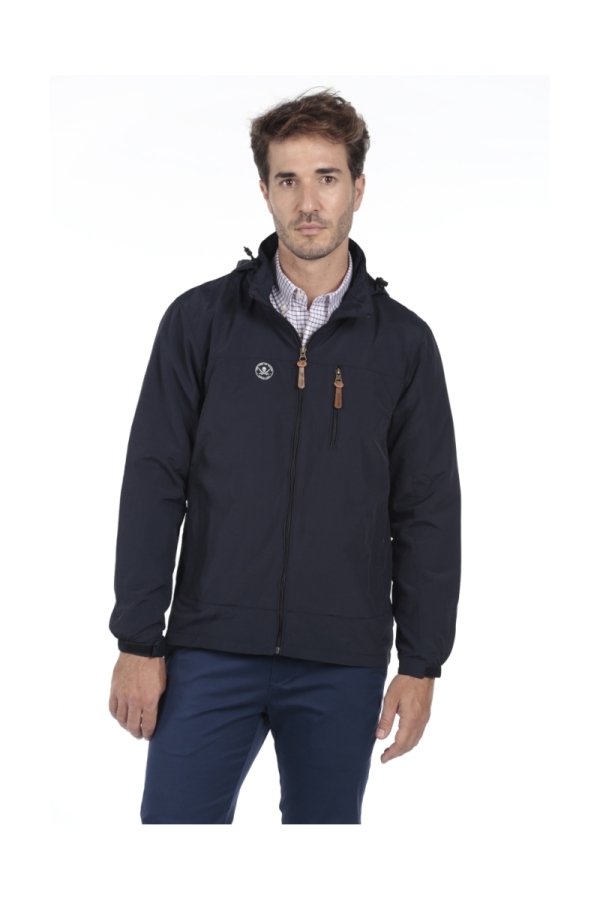 Cortaviento Army Hombre The Time Of Bocha QI1PARMY Marino