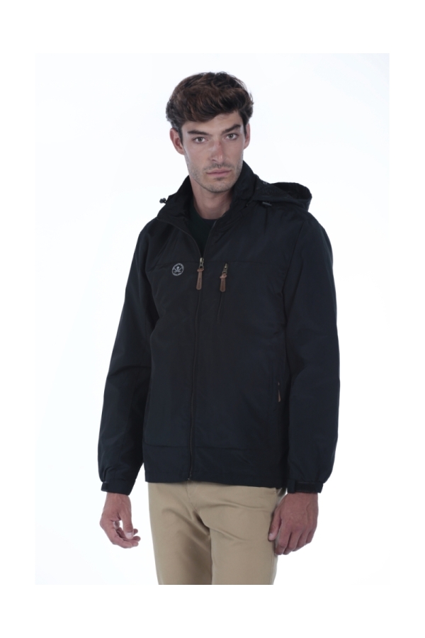 Cortaviento Army Hombre The Time Of Bocha QI1PARMY Negro