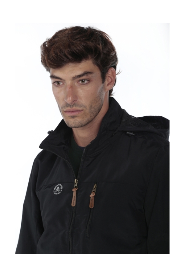Cortaviento Army Hombre The Time Of Bocha QI1PARMY Negro