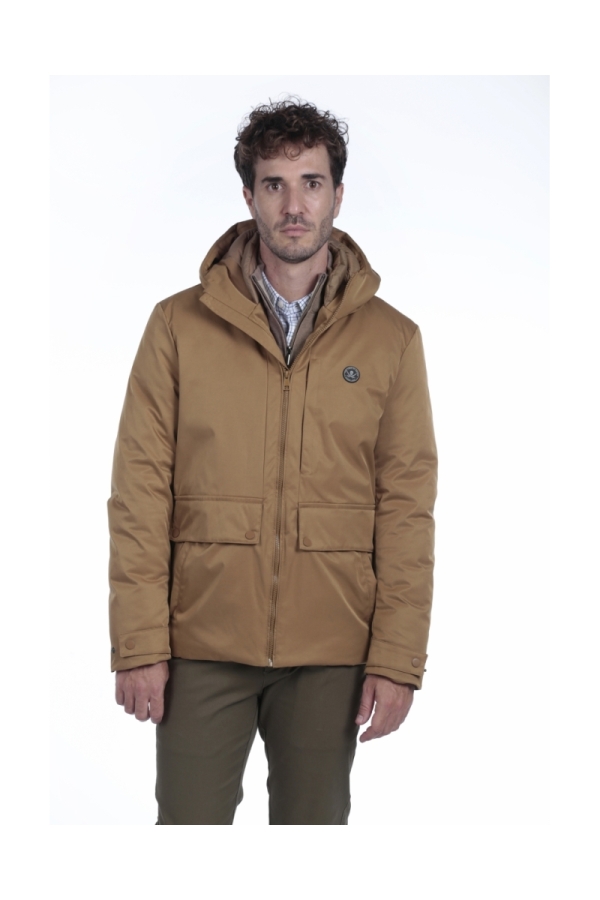 Parka Mountain Hombre The Time Of Bocha QI1PMOUNTAIN Camel