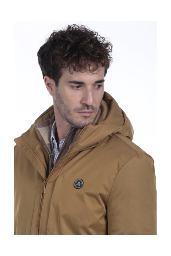Parka Mountain Hombre The Time Of Bocha QI1PMOUNTAIN Camel