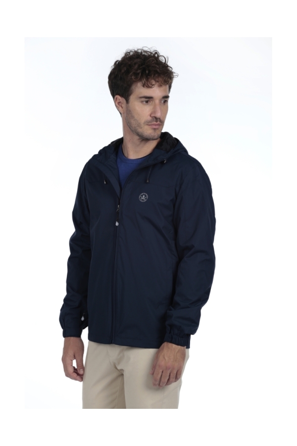 Cortaviento Wind Hombre The Time Of Bocha QI1PWIND Marino