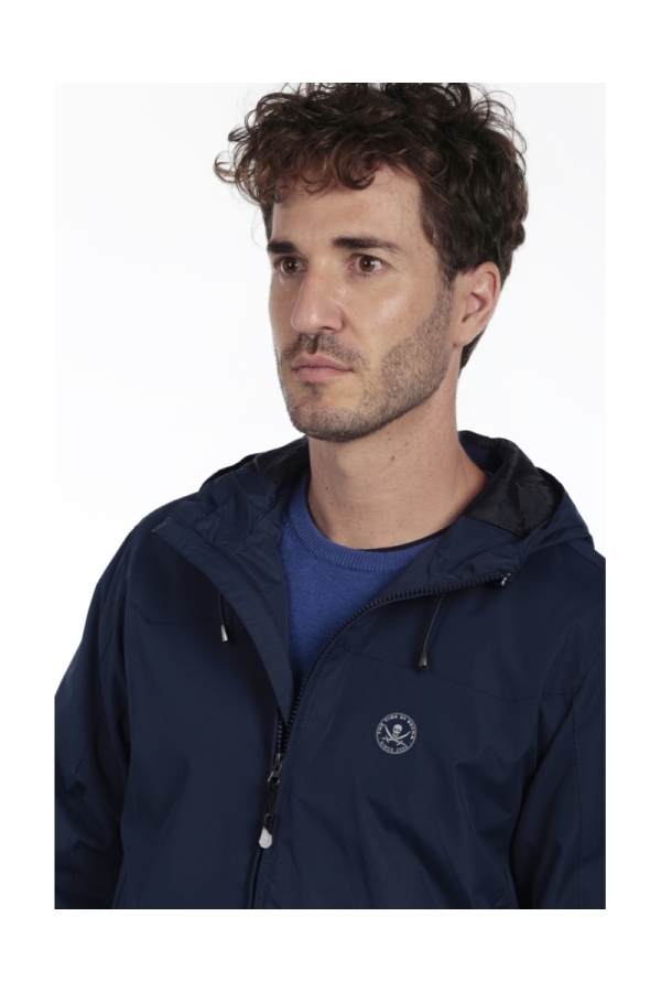 Cortaviento Wind Hombre The Time Of Bocha QI1PWIND Marino