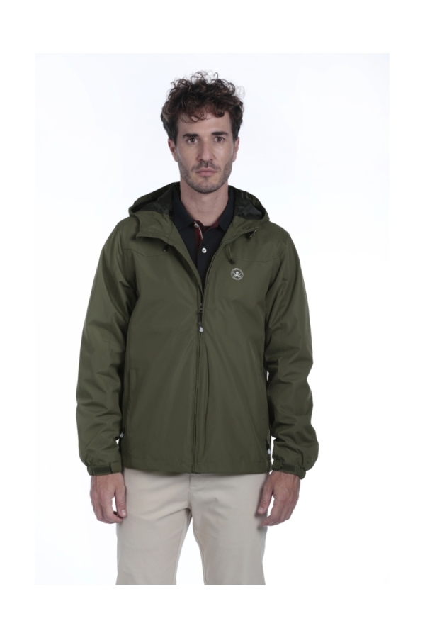 Cortaviento Wind Hombre The Time Of Bocha QI1PWIND Verde