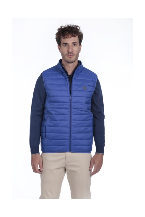 Chaleco Sin Mangas Hombre The Time Of Bocha QI1CH Azul