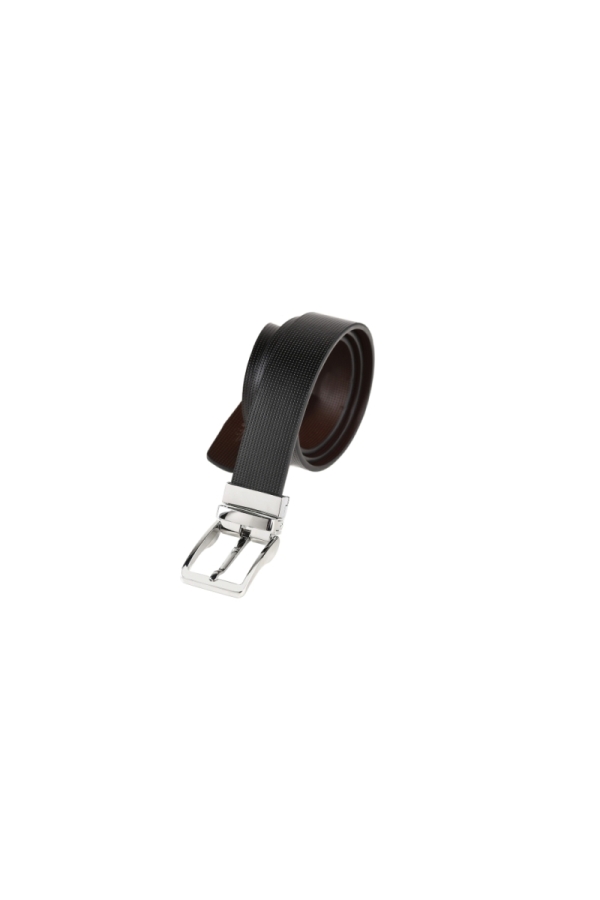 Cinturon Piel Reversible Hombre The Time Of Bocha QI1TB030 Neg.Marr