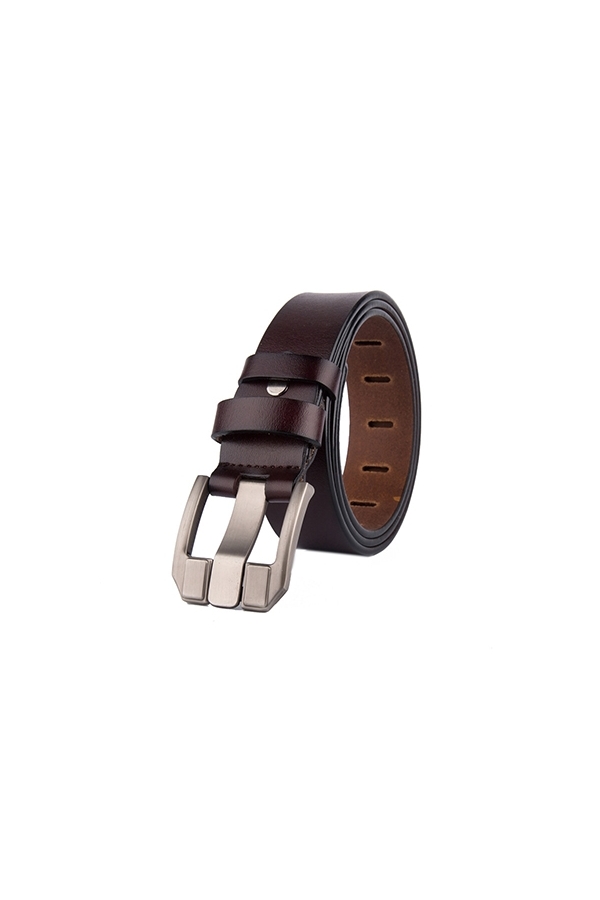 Cinturon Piel Hombre The Time Of Bocha QI1TB035 Marron
