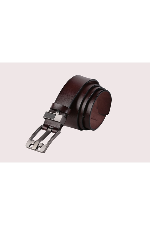 Cinturon Piel Hombre The Time Of Bocha QI1TB037 Marron