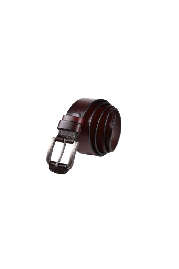 Cinturon Piel Hombre The Time Of Bocha QI1TB038 Cafe