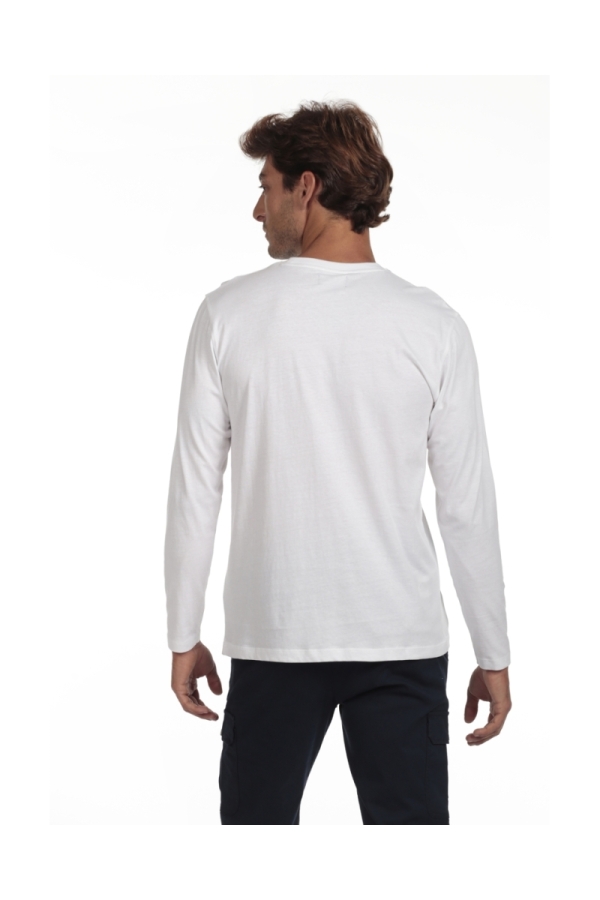 Pack 2 Camisetas Logo Hombre The Time Of Bocha QI1PK.CM Blanco-Marino