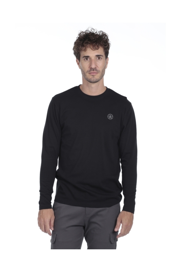 Pack 3 Camisetas Logo Hombre The Time Of Bocha QI1PK.CM Gris-Negro-Mineral