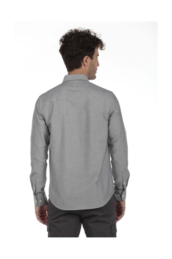 Pack 2 Camisas Oxford Hombre The Time Of Bocha QI1PK.CS Marino-Gris