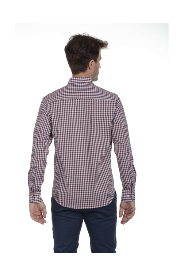 Pack 2 Camisas Cot  Hombre The Time Of Bocha QI1PK.CS Rojo-Blanco