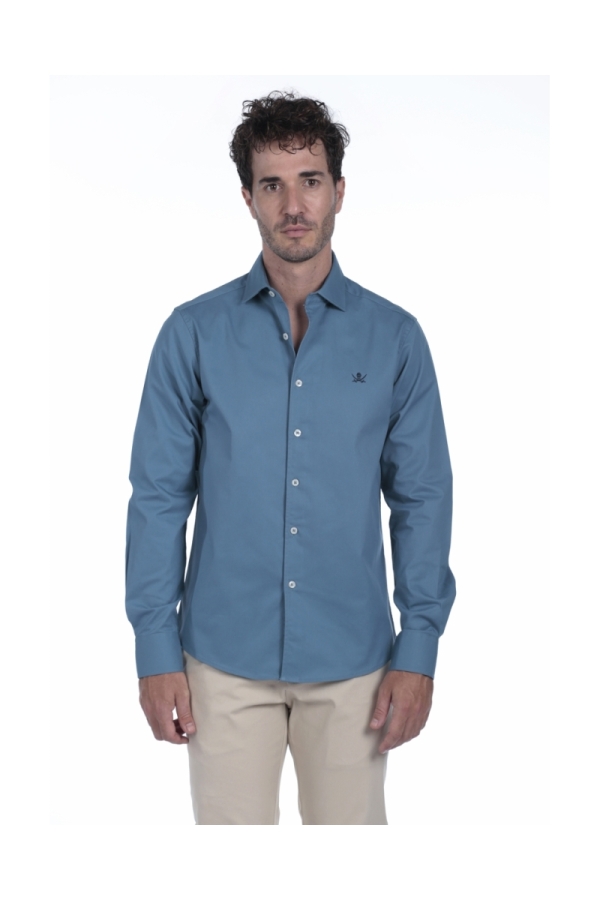 Pack 3 Camisas Gab  Hombre The Time Of Bocha QI1PK.CS Blanco-Jeans-Burdeos