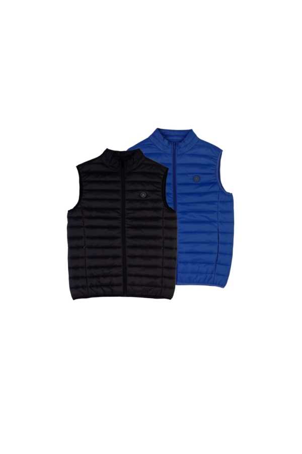 Pack 2 Chalecos  Hombre The Time Of Bocha QI1PK.PARK Negro-Azul