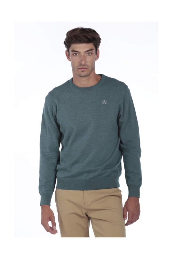 Pack 2 Jerseys Caja  Hombre The Time Of Bocha QI1PK.JE Gris.Med-Verde