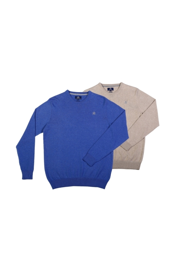 Pack 2 Jerseys Caja  Hombre The Time Of Bocha QI1PK.JE Denim-Arena