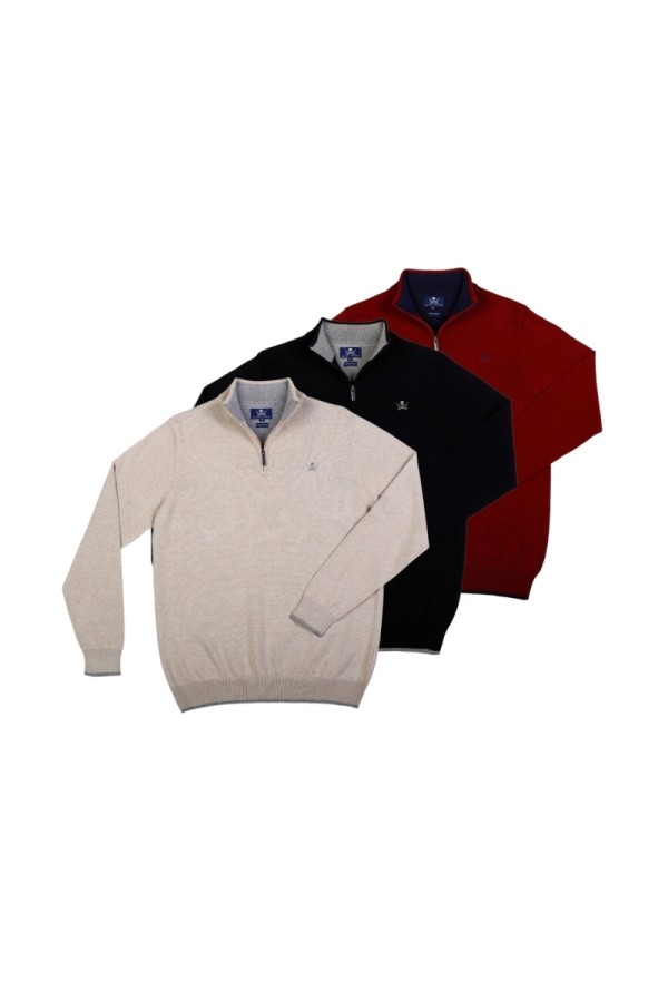 Pack 3 Jeserys Crema  Hombre The Time Of Bocha QI1PK.JE Arena-Negro-Burdeos