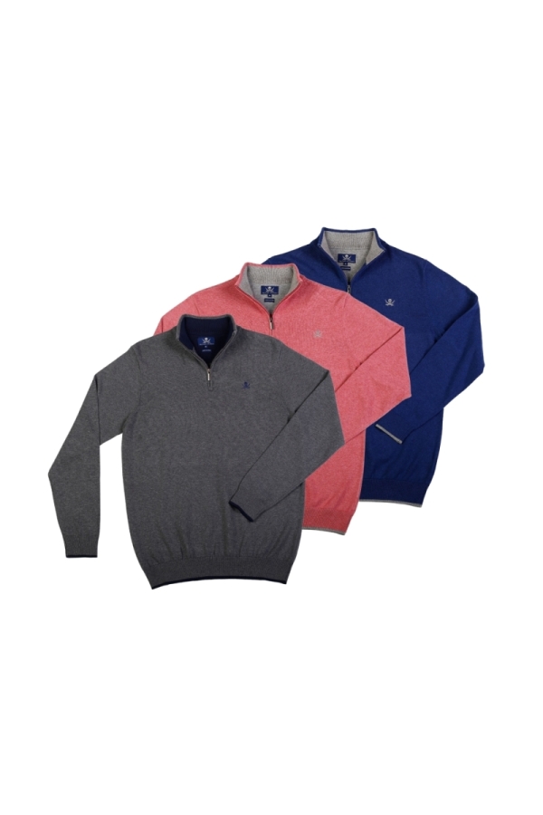 Pack 3 Jeserys Crema  Hombre The Time Of Bocha QI1PK.JE Gris.Osc-Rosa-Azul