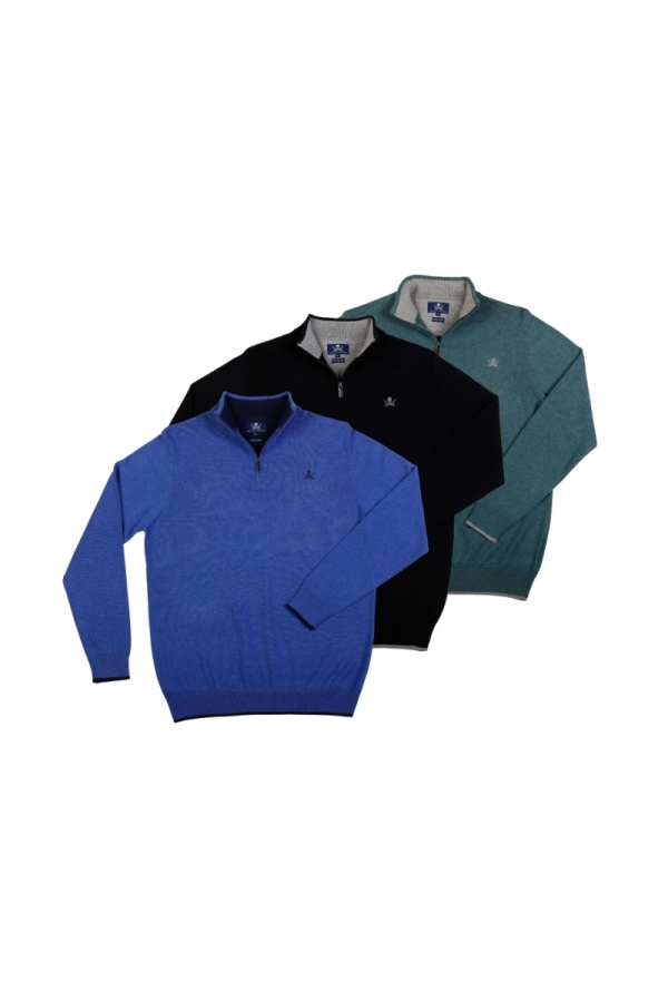Pack 3 Jeserys Crema  Hombre The Time Of Bocha QI1PK.JE Denim-Negro-Verde