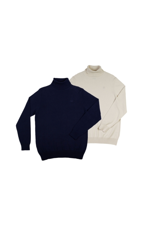 Pack 2 Jerseys Vuelto Hombre The Time Of Bocha QI1PK.JE Marino-Natural
