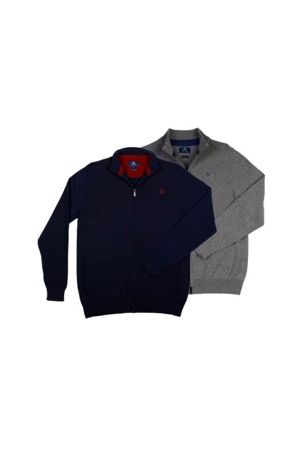 Pack 2 Rebecas  Hombre The Time Of Bocha QI1PK.RB Marino-Gris.Med