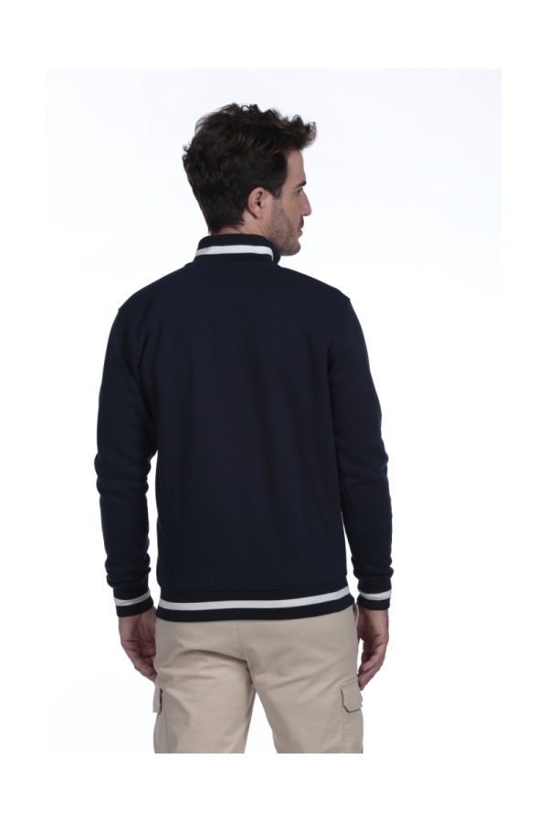 Pack 2 Sudaderas Cremallera Hombre The Time Of Bocha QI1PK.SUD Marino-Gris