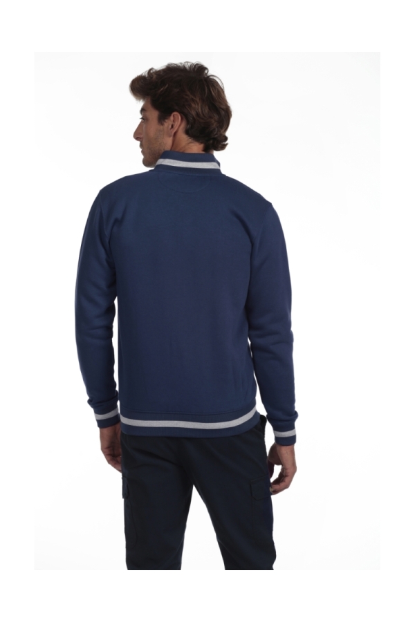 Pack 2 Sudaderas Cremallera Hombre The Time Of Bocha QI1PK.SUD Denim-Maquilla