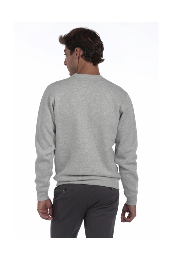 Pack 2 Sudaderas Round  Hombre The Time Of Bocha QI1PK.SUD Gris-V.Bot