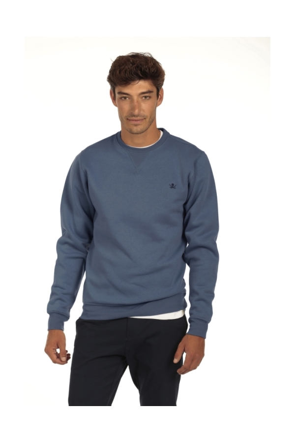 Pack 2 Sudaderas Round  Hombre The Time Of Bocha QI1PK.SUD Negro-Azul