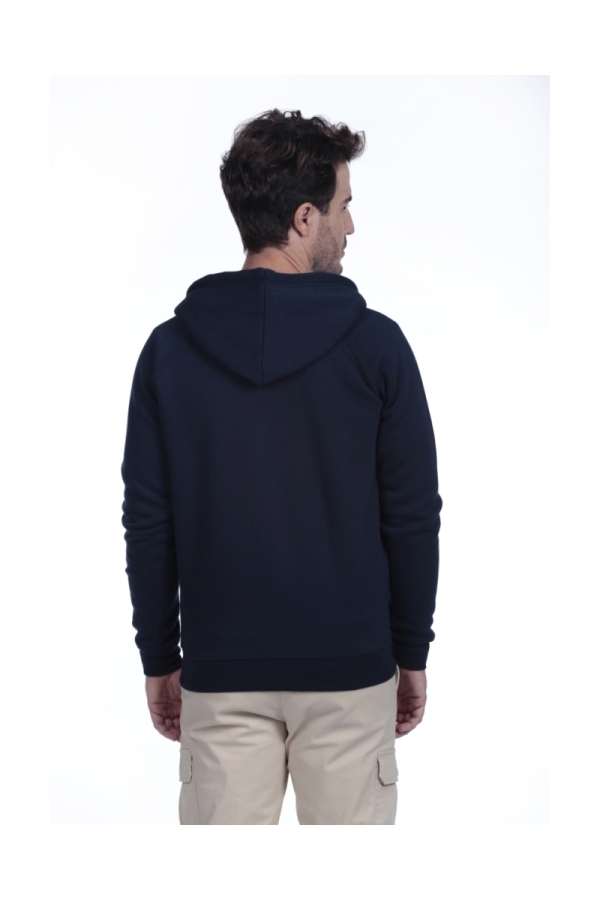 Pack De 2 Sudaderas Zip  Hombre The Time Of Bocha QI1PK.SUD Marino-V.Bot